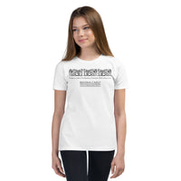 Girls Youth Short Sleeve T-Shirt with virtues